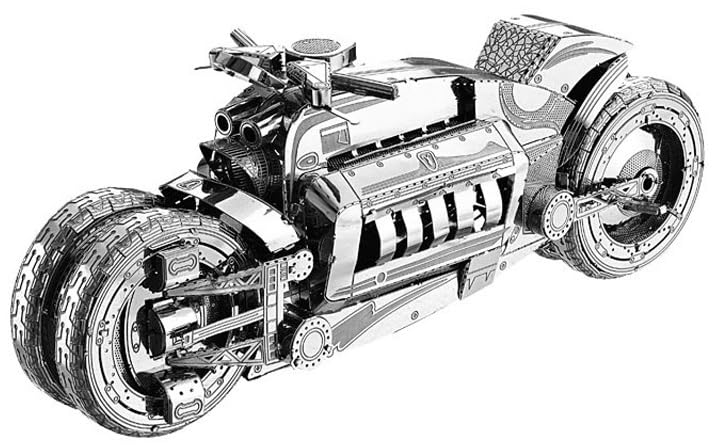 

3D assembly model metal model motorcycle (Dodge Tomahawk)