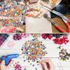 WTEMPO Rhinestones Kit Sew-On Embellishments for DIY Clothing Shoes and Bags Crafts Beads Kit for Jewelry Making Sparkling Clothing Decorations