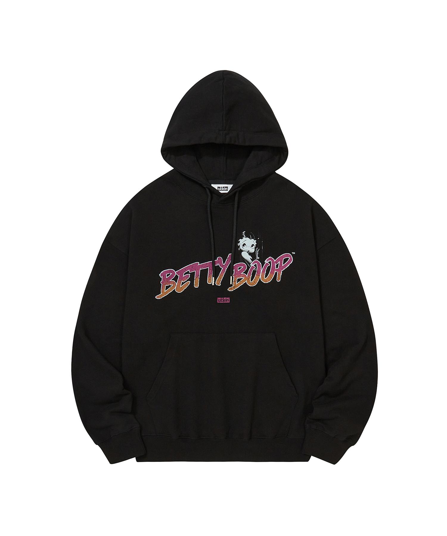 Худи Ulkin X Betty Boop Glamour из холста Черный Black/L