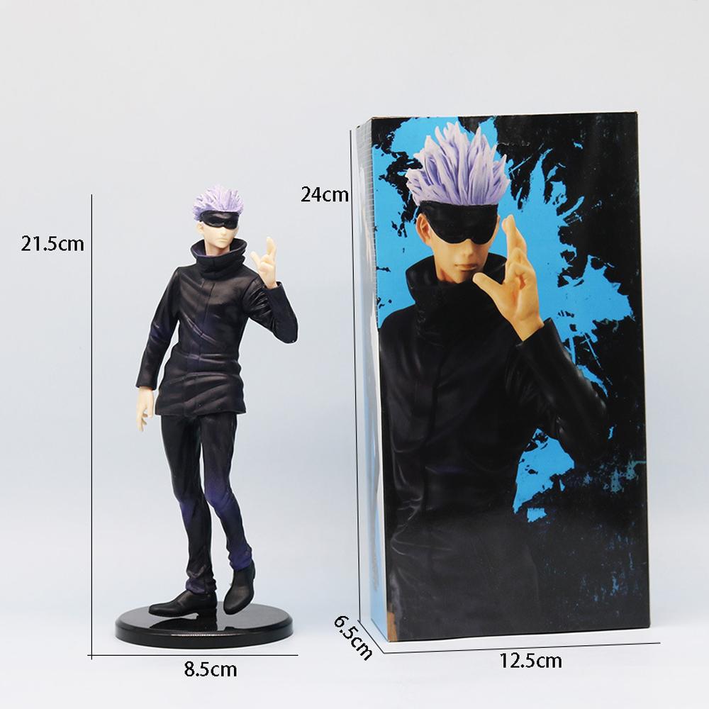 21cm Jujutsu Kaisen Anime Figure Gojo Satoru Anime Statue PVC Action Figure Collection Model Toys Children's Ornament Doll