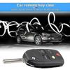 Custodia per chiave telecomando pieghevole a 5 pulsanti Sostituzione FOB Adatta per VOLVO S60 2000-2009 / S80 1999-2006 /V70 2000-2007 XC90 2002-2013 Chiave auto (PrettyJ)