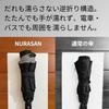NURASAN Reverse Folding Automatic Reverse 8 Water Business Umbrella, Nurasan, One-Touch, Open/Close, Fold, 102cm, Ribs, Windproof, Repellent, Men's,