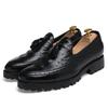 Four Seasons Men's Shoes New Casual Leather Shoes Fashion Sleeve Tassel Leather Shoes Trend British Style Leather Shoes Groom Wedding Shoes