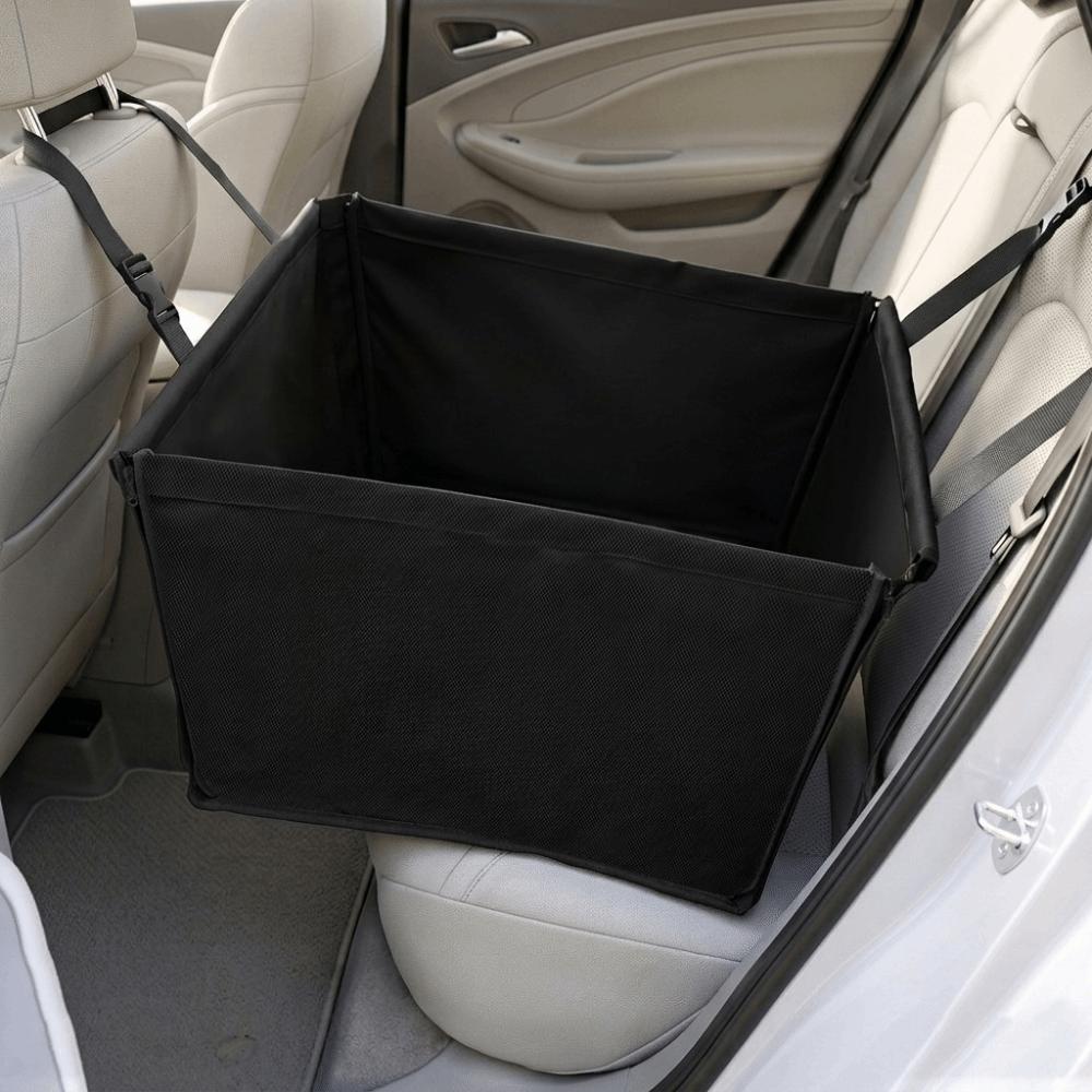 Waterproof Dog Car Seat Cover Scratch Proof Pet Car Basket Dog Auto Seat Outdoor Camping чёрный