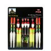 30pcs Fishing Float Tackle Set Vertical Buoy Bobber Sea Fishing Floats Fishing Tackle Accessories For Anglers Gifts