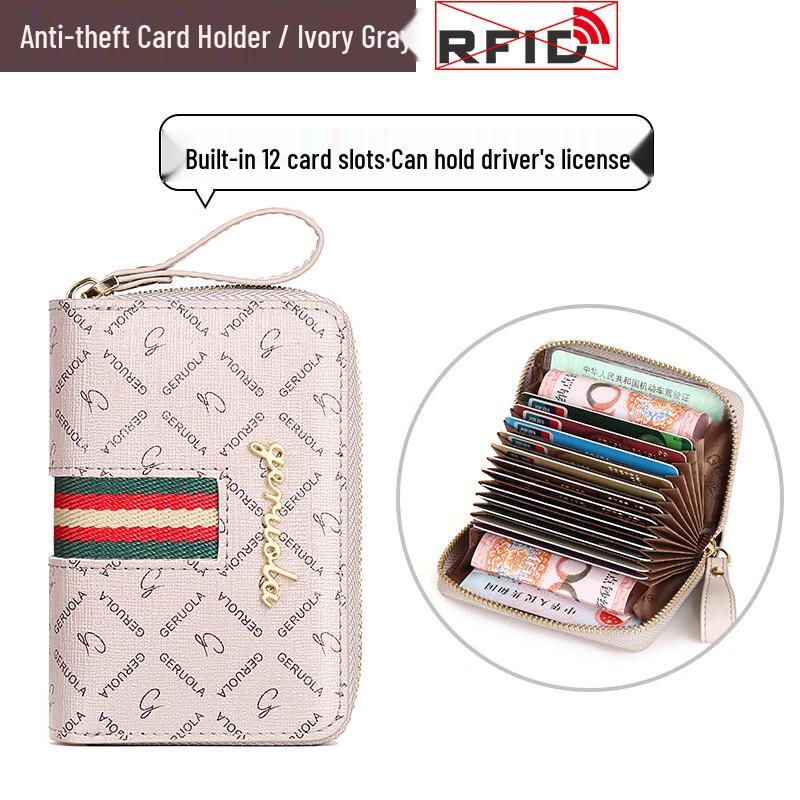 Gerola RFID Blocking Multi-Card Wallet