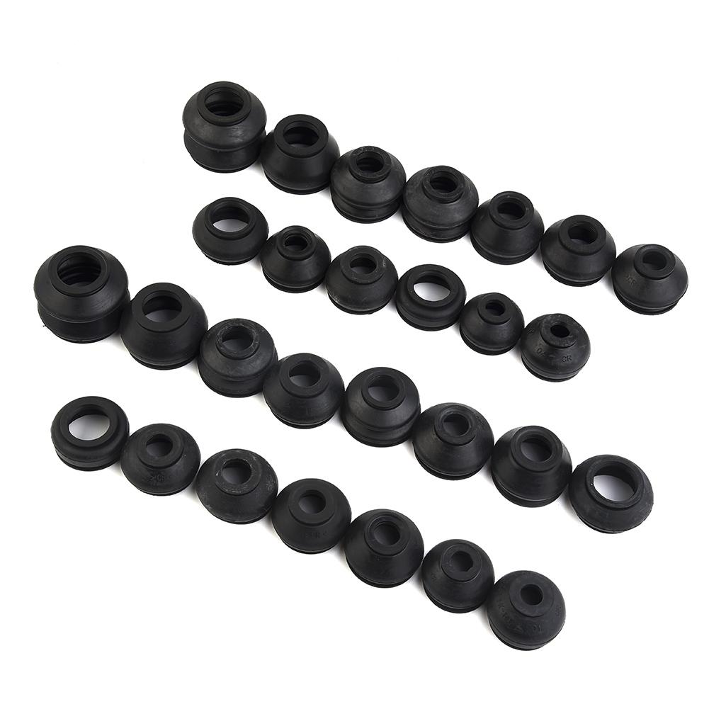 Durable Hight Quality New Useful Dust Boot Cover Interior Linkage Parts Tie Rod Track Vehicle 28pcs Accessories
