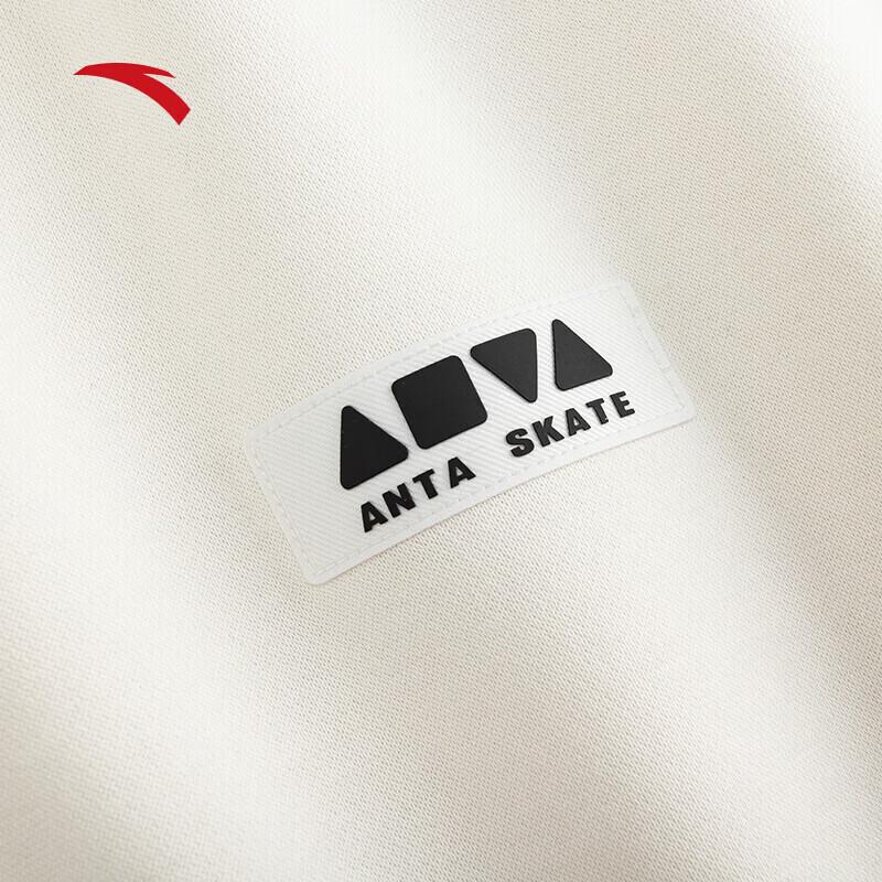 ANTA Unisex Fleece-Lined Hooded Skateboard Pullover Hoodie