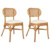Day and Night - Day and Night Dining Chairs 2 Units Linen