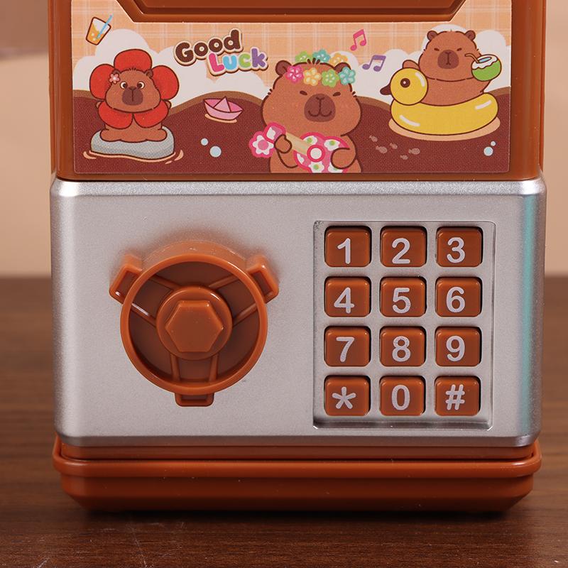1 Piece Kawaii Kapibala Creative Savings Bank Children'S Storage Piggy Bank Girl Heart Cute Toy Birthday Gift