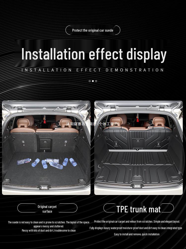 2026 Volvo XC60 TPE Trunk Mat Accessory