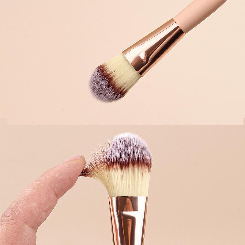 Woman Cosmetic Tool Wooden Handle Facial Mask Brush Makeup Brush Multifunction Diy Facial Foundation Cosmetic