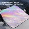 SEAMETAL Car Windshield Sunshade with Strong Magnets for Heat Insulation Uv Auto Window for Sun
