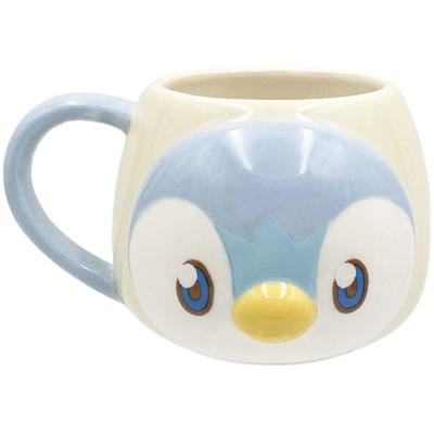 Marimo Bastelgesicht B115 x H80 x PokéPeace Tasse, Piplup, D85mm, PKP-195