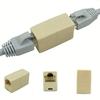 10Pcs Network Ethernet Dual Straight Head Lan Cable Joiner Coupler RJ45 CAT 5 5E 6 6a Extender Plug Network Cable Connector
