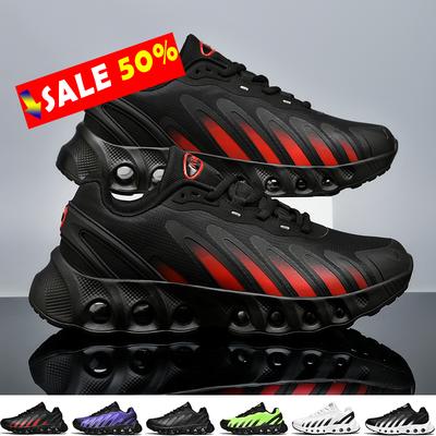 Große Größe 46 Air Cushion Laufschuhe für Herren und Damen Marathon-Training Stoßdämpfende Mittelsohle Sportsneaker Straßenlauf
