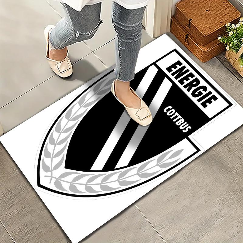 Energie Cottbus Carpet Rug for Living Room Bedroom Home Sofa Decoration,Kids play Nonslip Floor Mat