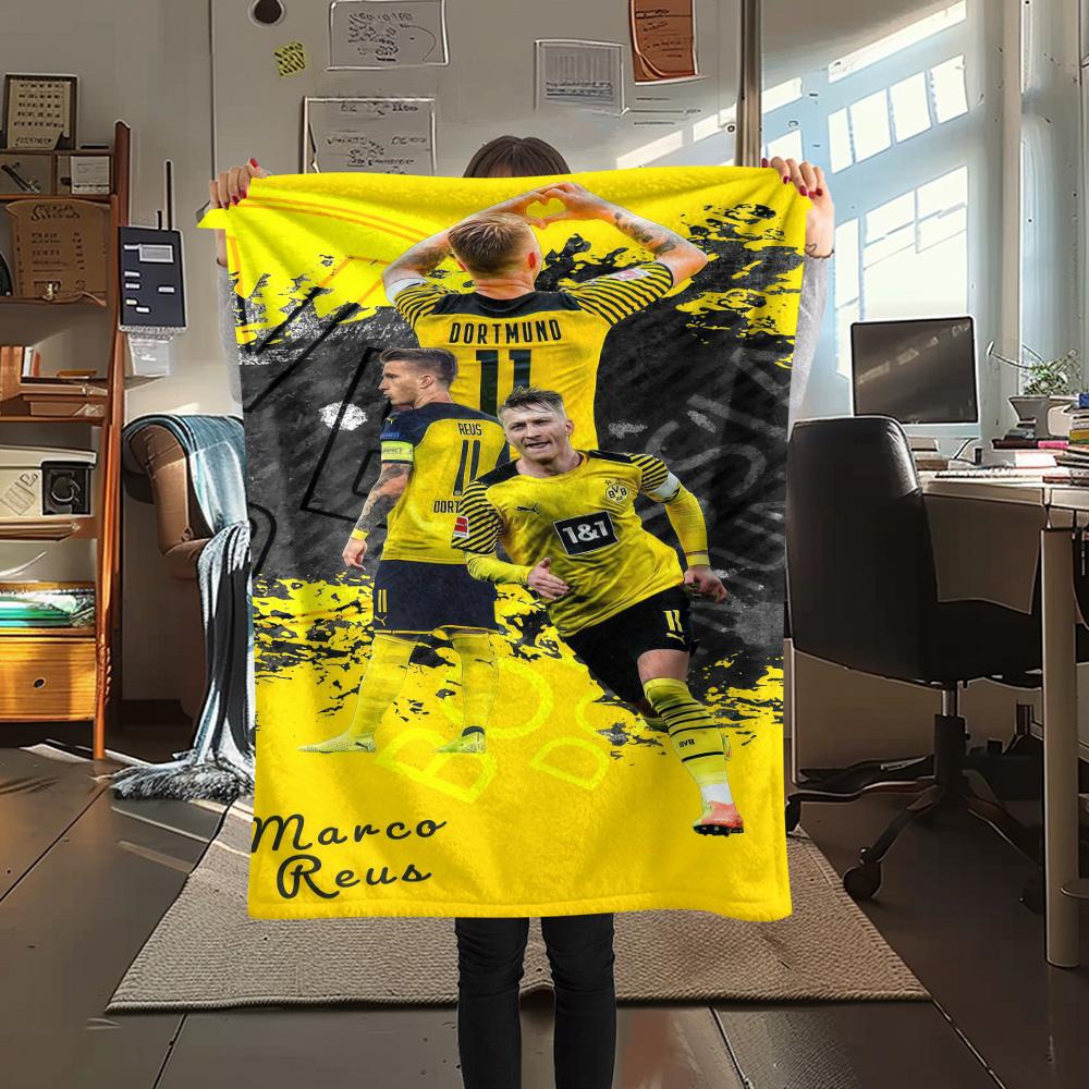 BVB Print FlAannel Blanket, High Quality Comfortable for All Seasons, Home Decor, Warmth and Comfort