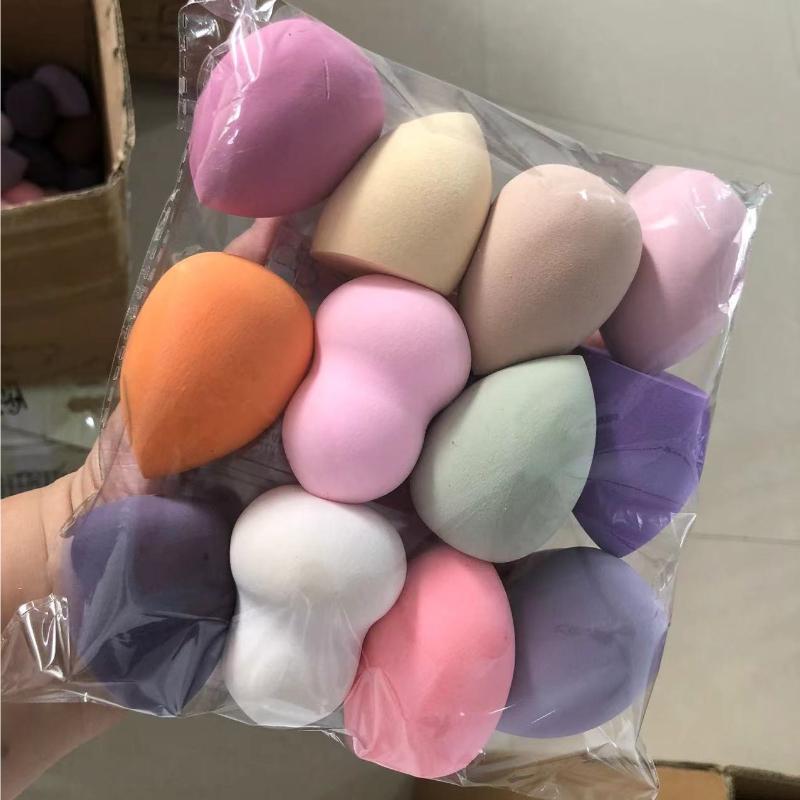 Makeup Sponge Set Suitable for Liquid BB Cream Powder Application Makeup Egg Dry Wet Dual-use Powder Puff
