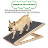 For  Ramp Pet Wooden Folding Dog & Cat Stair For Couch High Bed Non Slip Carpet Surface 2/4 Levels Height Adjustab