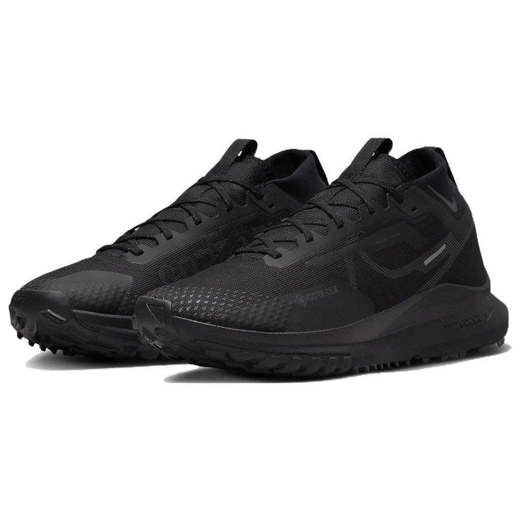 Nike Scarpe da ginnastica da uomo React Pegasus Trail 4 GORE-TEX Nero Antracite Marrone Velluto DJ7926-008