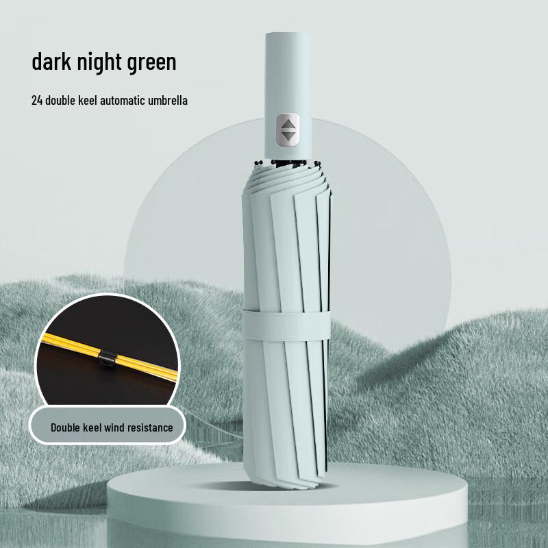 Nanqiao Full Automatic UV Protection Umbrella with Colored Handle