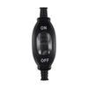 Outdoor Settings Humid Environments White Double Cut Switch 250V Working Voltage 3A Working Current Dustproof Easy Installation