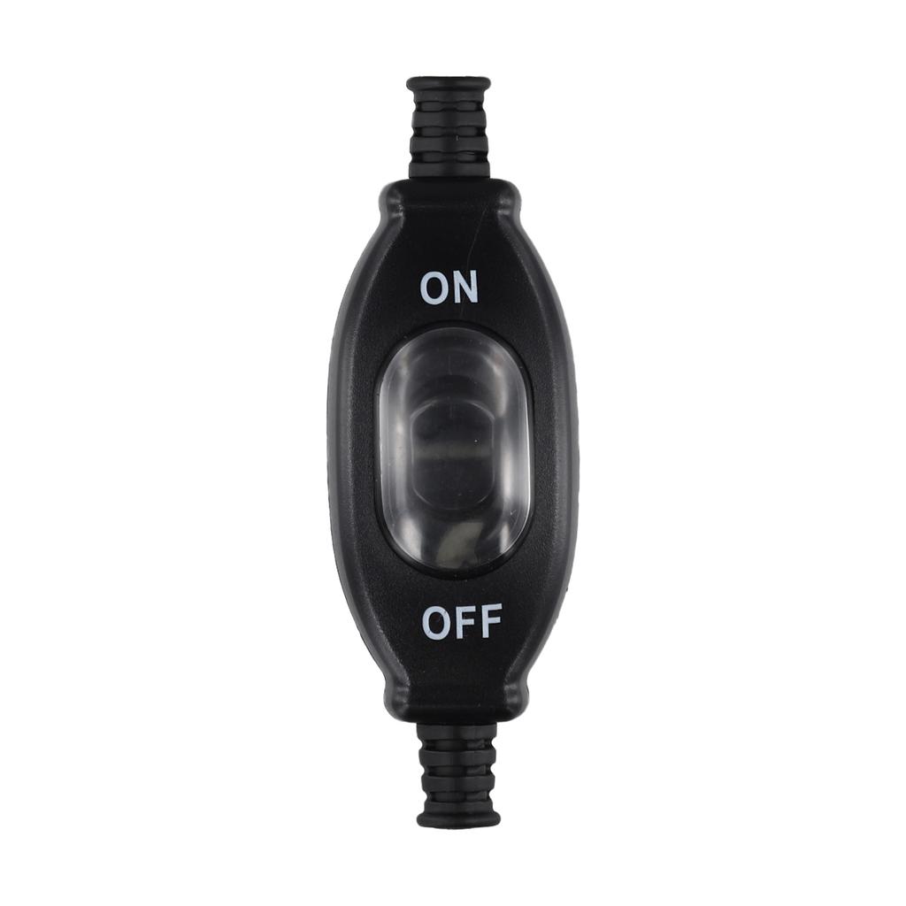 Outdoor Settings Humid Environments White Double Cut Switch 250V Working Voltage 3A Working Current Dustproof Easy Installation
