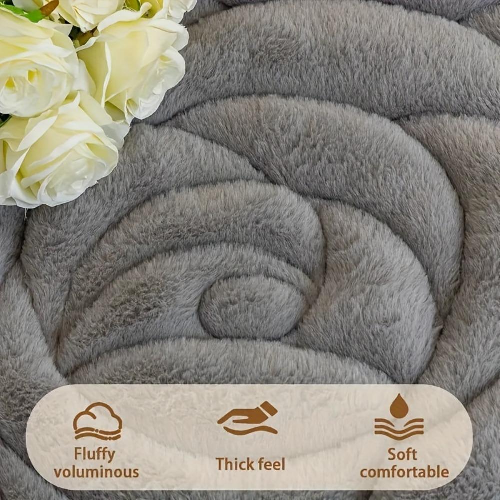 Boho Style Quilted Throw Sofa Cover Thick Short Plush Slip-Resistant Couch Protector Pad  Pet-Friendly Furniture Slipcover for Armchair To 4-Seater