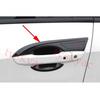 Carbon Fiber Door Handle Bowl Cup Cover Trim For Honda Civic Hatchback 2017-2021