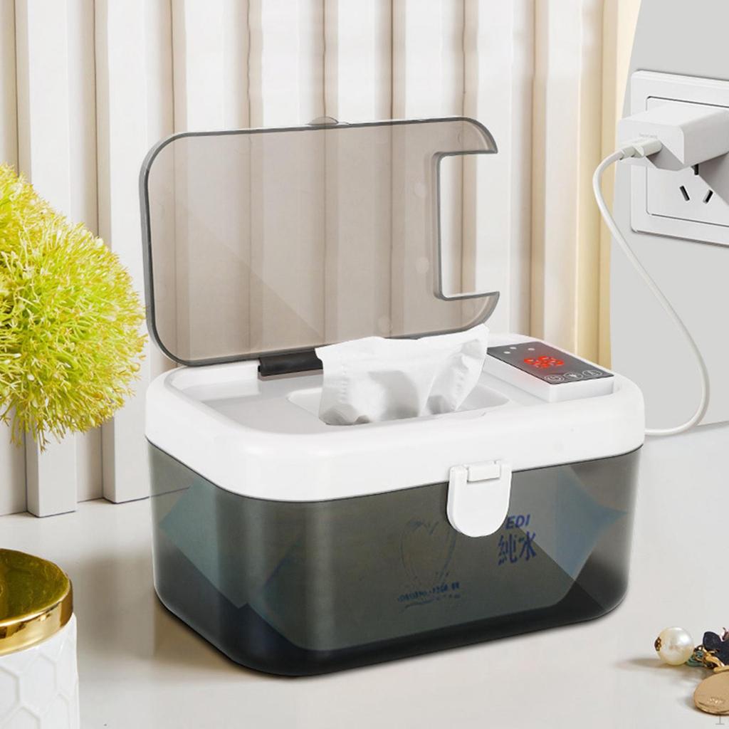 Wipe Warmer Wipes Heater Night Light Convenient Evenly Wet Machine Diaper for Car