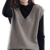 Vest Women's Sweater Spring and Autumn New Autumn Vest with Knitted Vest and Vest