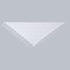 Polyester Lace Hollow Scarf Embroidery Mesh Scarves Elegant Tassel Triangle Shawl  Wedding