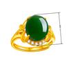 Original 925 Sterling Silver Natural gemstone Ring Adjustable Simplicity Fashion Exquisite For women Jewelry Wedding Gifts