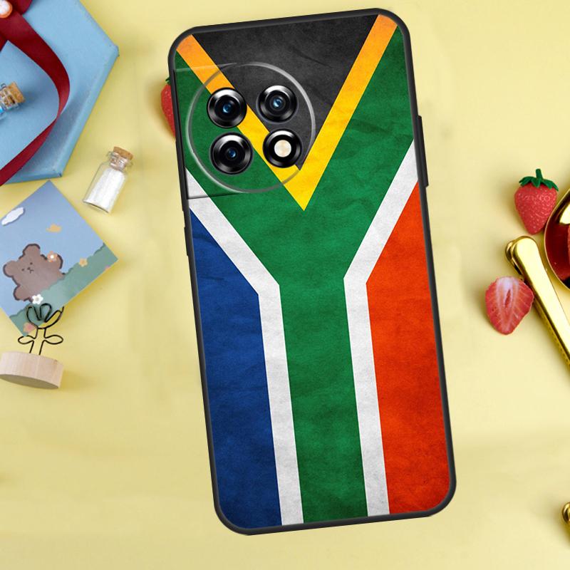 South Africa Flag Cover For OnePlus 12 12R 13 13R 11 10 Pro 8T 10T OnePlus Nord CE 2 3 4 Lite N30 N20 N10 Case