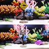 1Pc Resin Aquarium Decoration Ornaments Artificial Shark Warning Sign Landscaping Accessories for Fish