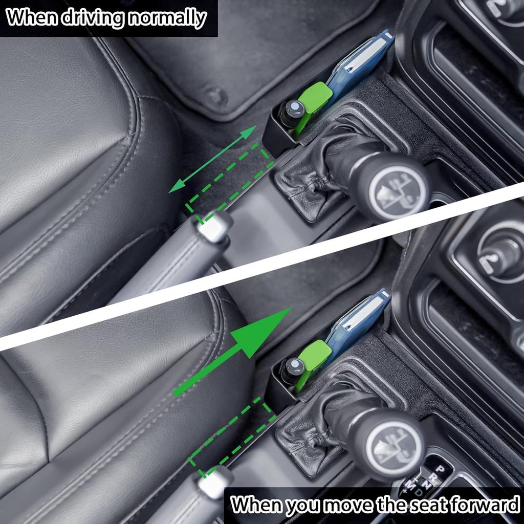 Center Console Gear Shift Organizer Tray Compatible With Jeep Wrangler JL/JLU 2018- 2024 2025 And Jeep Gladiator JT Truck -  2024 2025 Storage Box