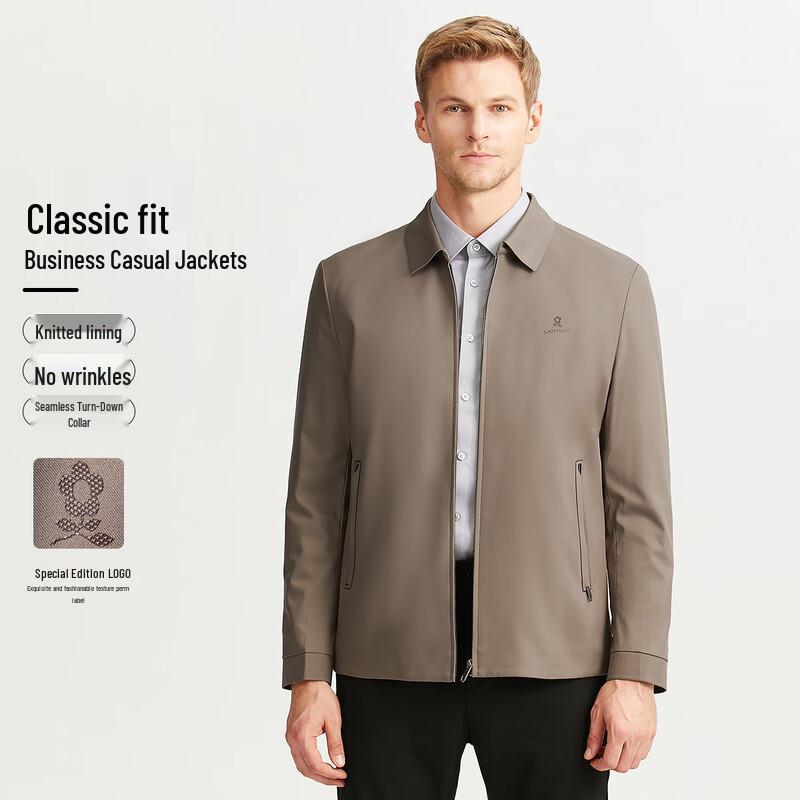 

MONTAGUT Men s Business Casual Lapel Jacket 3XL