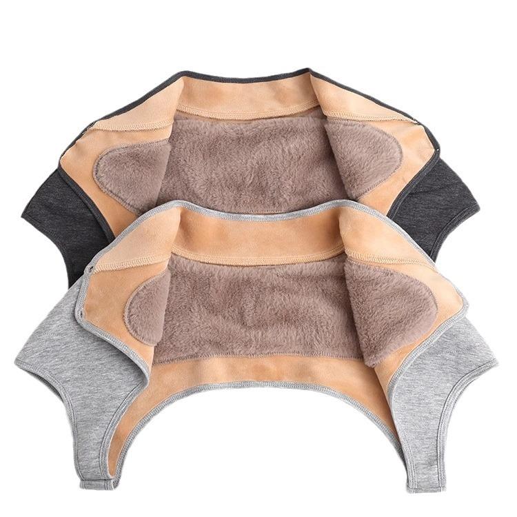 Unisex Velvet Waistcoat: Keeps Warm, Protects Shoulders and Neck, Prevents Periarthritis; Ideal for Autumn and Winter Confinement and Sleeping.