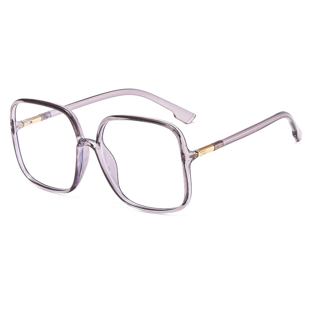 

Женские трансграничные квадратные очки с защитой от синего света - Универсальный модный уличный стиль