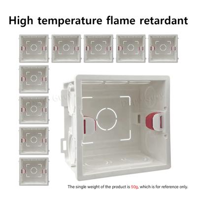 Model 86 Adjustable International Bottom Box, Wall Switch Socket Internal Mounting Box, Electrical Socket and Accessories