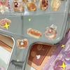 1/3/5Sheet Random Mix Style 3D Relief Sticker Cute Animal Bear Cat Dinosaur Dog Chick Scrapbook Decorative Embossed Stickers ZYF