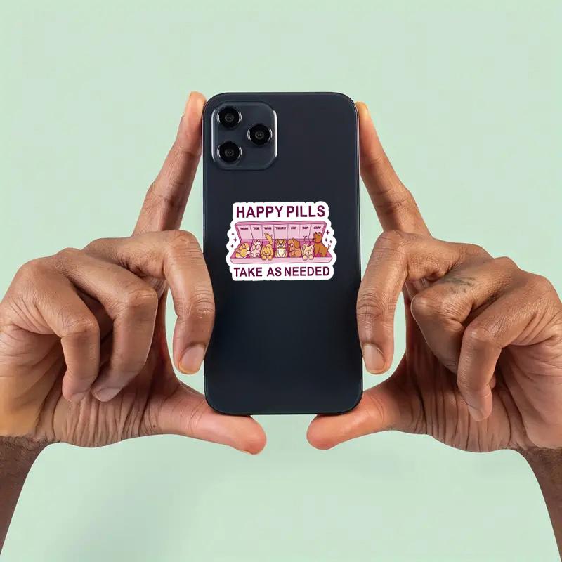 Antidepressant Happy Pup Pills Sticker | Perfect for Dog Lovers, Dog Sticker