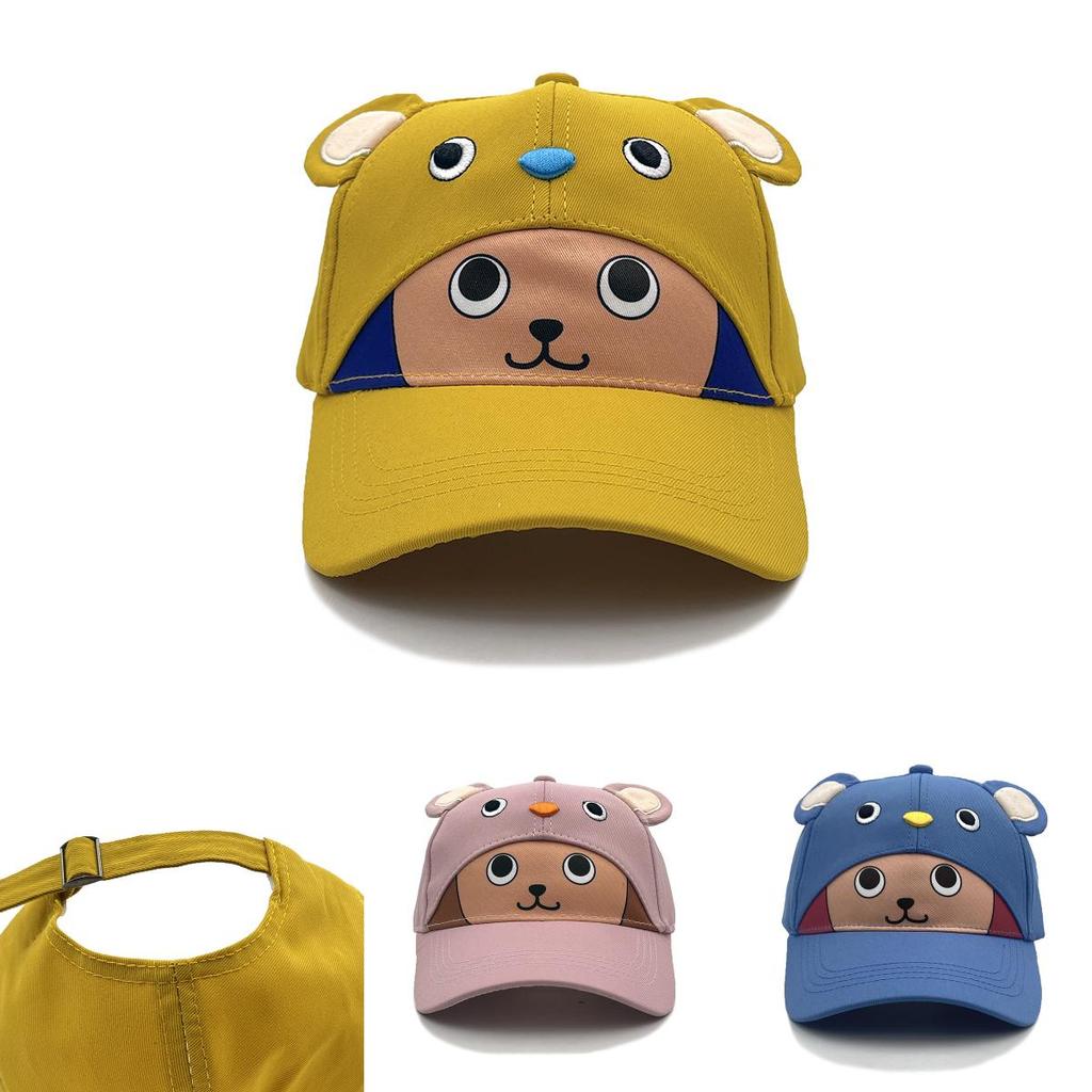 One Piece Tony Tony Chopper Cartoon Kids Baseball Cap With Curved Brim For Summer Outdoor Play