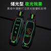 Funda de Llave de Coche Cubierta de Mando a Distancia Inteligente para Porsche Macan 718 Cayenne Panamera 911 Taycan Llavero MARTINI Accesorios de Estilo para Coche