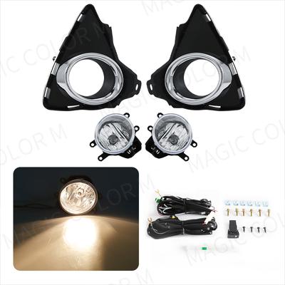 Für Toyota Auris 2014 2015 Nebelscheinwerfer Scheinwerfer LED Front Tagfahrlicht Nebelscheinwerfer Kit Abdeckung Gitter Blende Wasserdicht Auto Zubehör