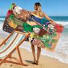 Eddsworld 2D Flat Print Beach Towel, Large Soft Quick Dry Towel for Beach Camping Swimming.NSTJ0928056