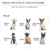 3-Section Folding Wooden Dog Gate, 154.5x29.5x61cm, White
