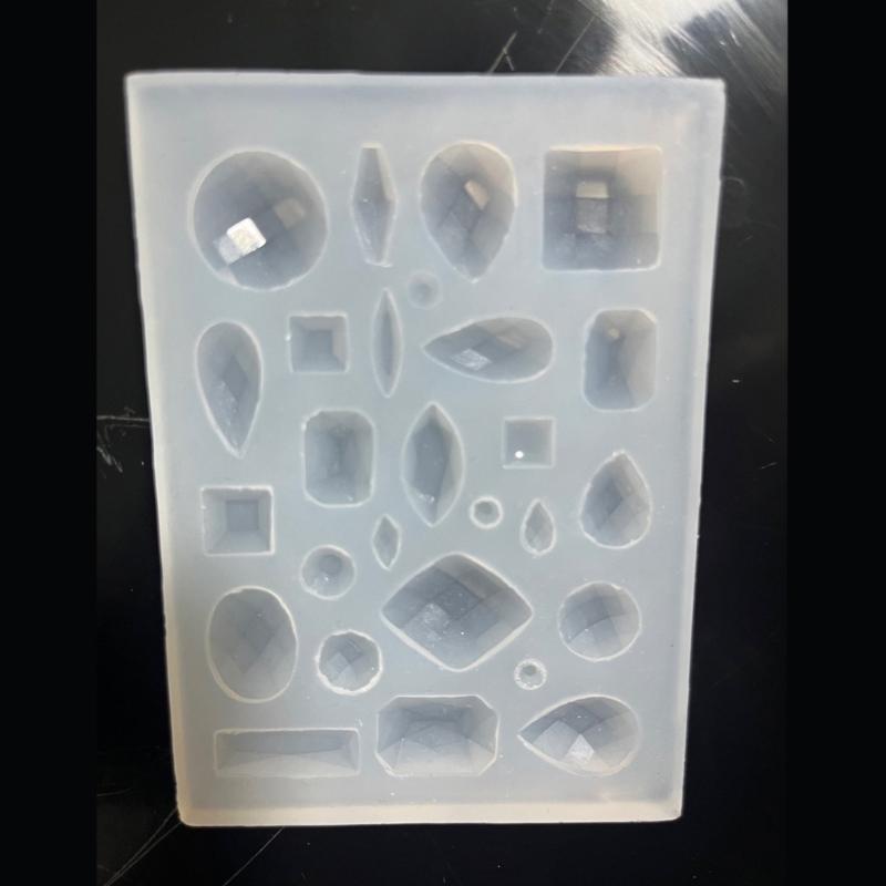 Diamond Accessories Mould Flexible Silicone Mold for DIY Crafts Jewelry Supplies