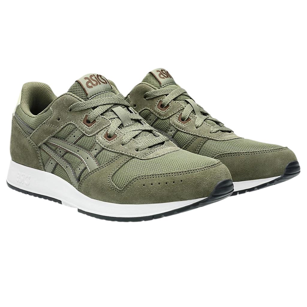 Asics Lyte Classic Irvine Olive Canvas Unisex Sneakers Grey 1203A611-302